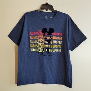 Unisex Disney Parks Walt Disney World Mickey Mouse T-Shirt, Large, Pre-Owned